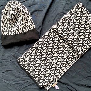 Michael Kors scarf & hat set